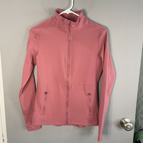 Vutru Jackets & Blazers - Vutru Womens M Full Zip Workout Running Jacket Pink NWT